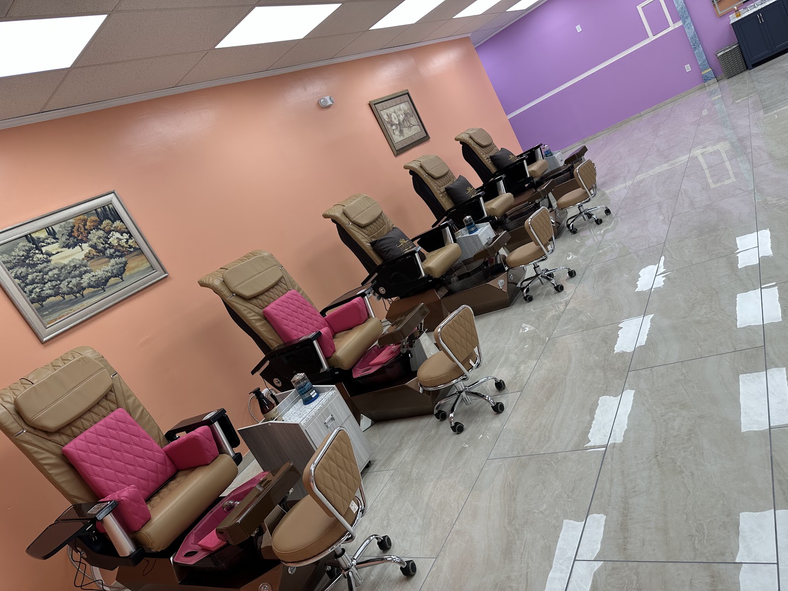 Gardenias Nail & Hair Salon nail work in North Charleston, South Carolina